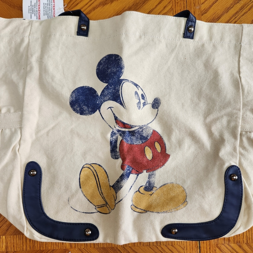 Mickey Mouse Canvas Tote Bag